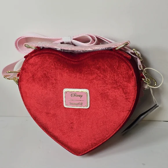 Loungefly Disney Mickey Minnie Scented Chocolate Box Valentine Crossbody Nwt - Picture 5 of 7